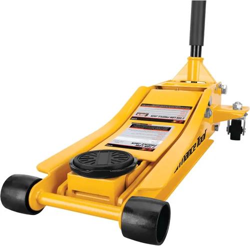 Vista 16 de Performance Tool W1640 gato de garaje de 2-1/2 toneladas, (5,000 lbs.) elevación de 5-15.5 pulgadas, ruedas giratorias, para autos/camiones