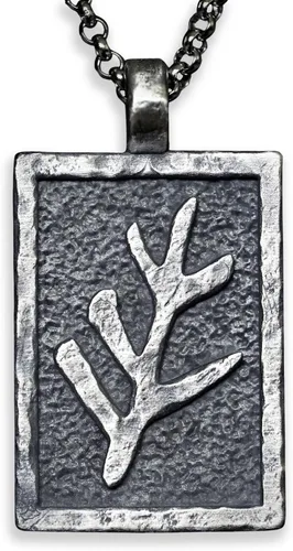 Vista 13 de Baldur Jewelry - Collar con colgante de pulpo de Lovecraft Cthulhu en plata de ley 925, símbolo amarillo, hecho a mano, amuleto de Necronomicum