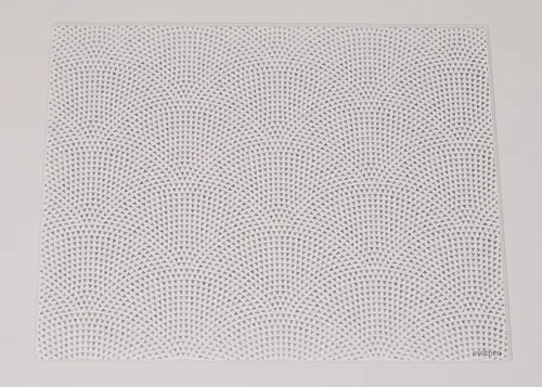 Vista 8 de Mintrico Juego de 2 manteles individuales para mesa de comedor, de silicona, resistente al calor, antideslizante (2, punto azul)