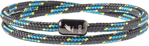 Vista 32 de Wind Passion - Pulsera para hombre, pulsera de cuerda duradera para hombres, pulseras versátiles para hombres - Resistente al agua, cierre Imán
