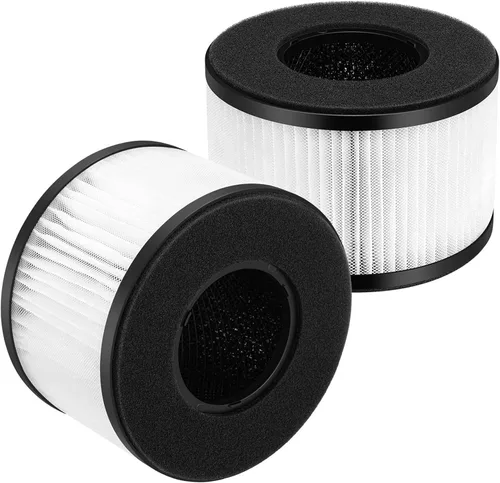 Vista 8 de Paquete de 2 filtros de repuesto HEPA BS-03 para PARTU BS-03 Parte U, Parte X y Slevoo BS-03 purificador de aire, filtración 3 en 1 con filtro HEPA