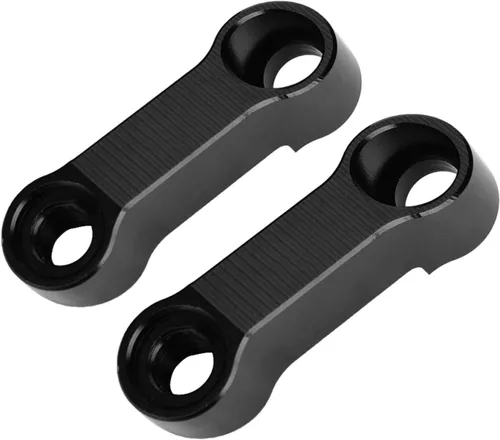 Vista 3 de Adaptador de espejo de motocicleta 0.394 in 0.315 in retrovisor extensor kit para manillar montaje elevador con ajuste universal motocicletas