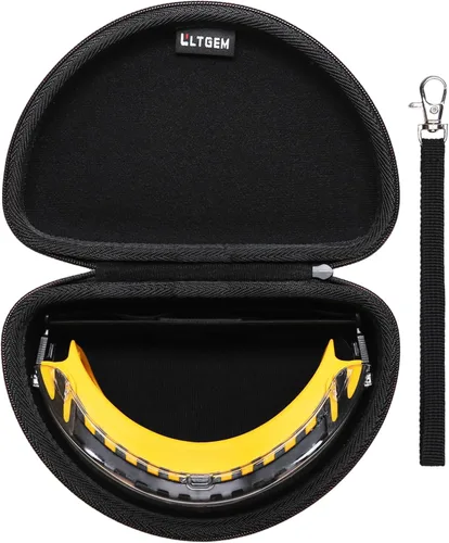 Vista 10 de LTGEM Estuche para gafas de seguridad Dewalt DPG82/DPG82-11/DPG82-11C/DPG82-11D/DPG82-21/DPG82-21C/DPG82-21D/DPG84 (Solo estuche) Hard Eva Shell