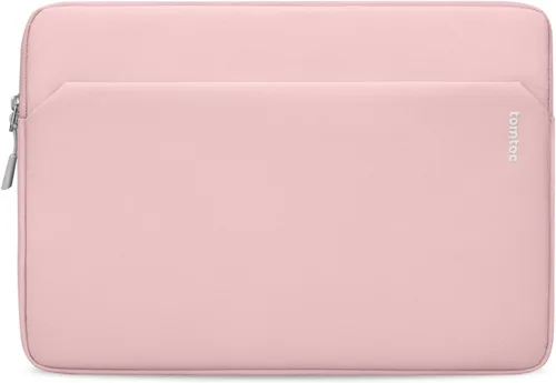 Vista 14 de tomtoc Funda delgada de ajuste personalizado para MacBook Neo A18 Pro A3404 de 13 pulgadas, resistente al agua, con bolsillo para accesorios