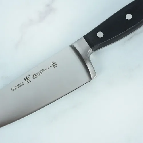 Vista 8 de J.A. Henckels International, juego de 19 cuchillos Premio forjados con base de madera de cerezo
