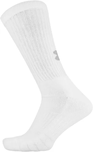 Vista 4 de Under Armour Calcetines de entrenamiento de algodón para adultos, multipares