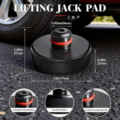 Vista 5 de Accesorios de almohadilla de elevación para Tesla Modelo S/3/X/Y/Juniper 2013 a 2026