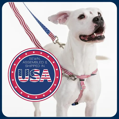 Vista 6 de 2 Hounds Design Freedom - Arnés para perro sin tirones, arnés ajustable, fácil de caminar y control cómodo, se adapta a perros pequeños, medianos