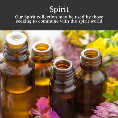 Vista 3 de Aceite Spirit 1/2 oz Hecho a mano con hierbas y aceites esenciales Licores, ángeles y antepasados Hoodoo Wiccan Pagan Conjure