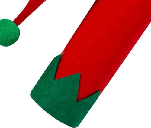 Vista 5 de Kewlent Disfraz de elfo de Papá Noel para niños pequeños