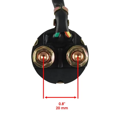 Vista 3 de Caltric Relé solenoide de arranque compatible con Honda 350 Trx350 Fourtrax Rancher 2000-2006