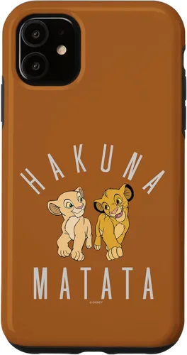 Vista 8 de Funda para iPhone 13 Pro Max Disney The Lion King Simba y Nala Hakuna Matata
