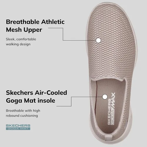 Vista 5 de Skechers Go Walk Joy - Tenis para mujer