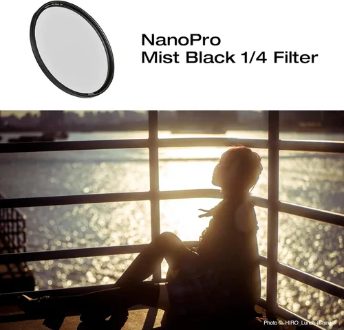 Vista 5 de Haida NanoPro - Filtro de efecto niebla negro 1/4 de enfoque suave de carácter, filtro de efecto de disparo, 2.047 in