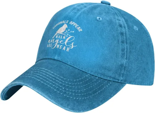 Vista 2 de Christmas Hat Cardinal Appear Whens Angel are Near Hat for Men Baseball Hat Cute Caps