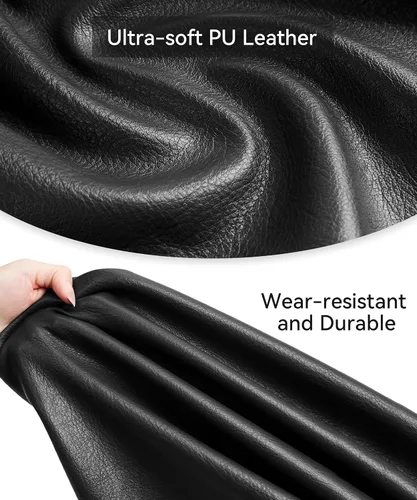 Vista 6 de WLLWOO - Bolso de mano de cuero vegano vintage para mujer, estilo casual, suave, bolso cruzado para el trabajo diario