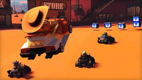 Vista 7 de Garfield Kart 2 - All You Can Drift - Switch