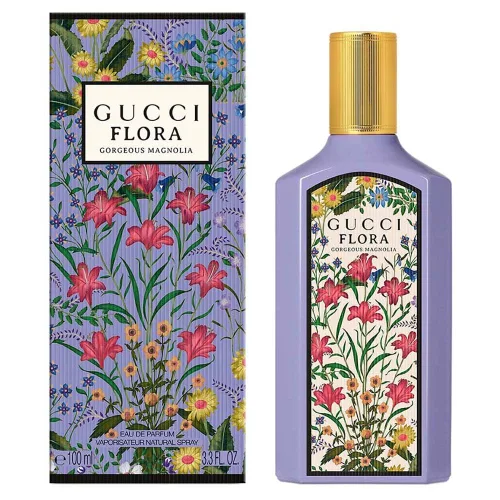 Vista 2 de Flora Gorgeous Magnolia de Gucci para mujer - Spray EDP de 3.3 oz
