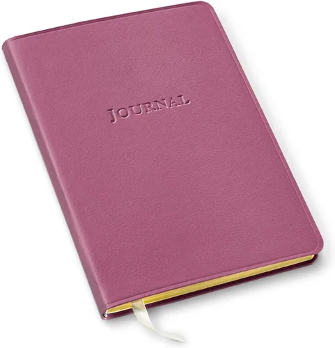 Vista 59 de Diario de cuero Gallery Leather - Elaborado en Maine, EE. UU. - Elegante cuaderno de escritura de cuero con 192 páginas rayadas - Un espacio