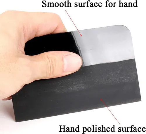 Vista 7 de PPF - Rascador de goma de silicona suave, raspador de revestimiento de TPU antiarañazos, para instalación de película de protección de pintura