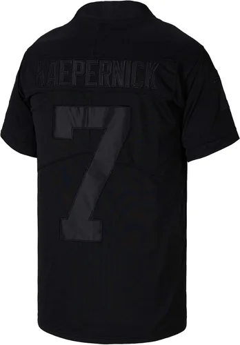 Vista 3 de #ImWithKap Colin #7 Kaepernick IM con camiseta de fútbol americano KAP cosida
