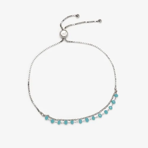 Vista 4 de Pura Vida Paquete de pulseras de neón con letras del alfabeto y rosario, juego de 3 pulseras apilables para mujer, accesorios de verano y pulseras
