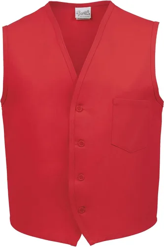 Vista 5 de Chaleco unisex Fame - Chaleco para camarero - V40 Negro