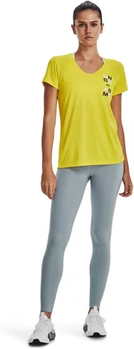 Vista 3 de Under Armour Camiseta de manga corta Tech Solid Graphic para mujer