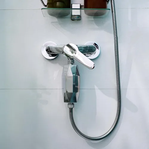 Vista 10 de Tappwater ShowerPro Diamond - Filtro de ducha. Filtros de cal, cloro y +60 sustancias. Diseño único. Filtración de 4 etapas y tecnología KDF-55