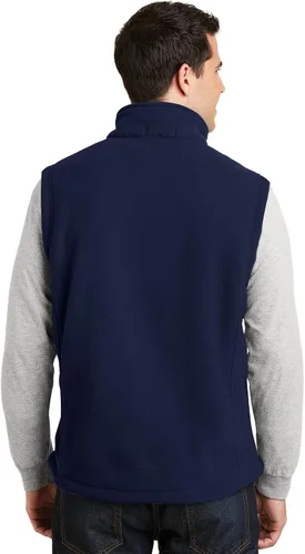 Vista 2 de Port Authority Value - Chaleco de forro polar (F219), F219., XXL, Azul marino