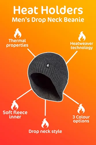 Vista 6 de Gorro térmico de lujo de expedición de acrílico para hombre para invierno