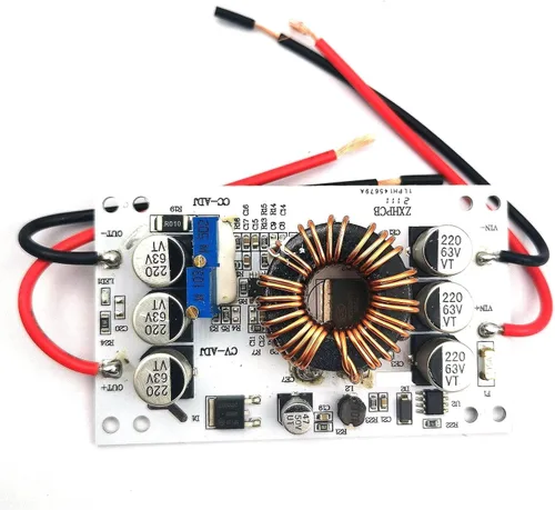Vista 4 de FainWan Convertidor de impulso de corriente constante de 600 W CC a CC 10V-60V a 12-60V Salida Step-up Transformador Módulo Fuente de alimentación