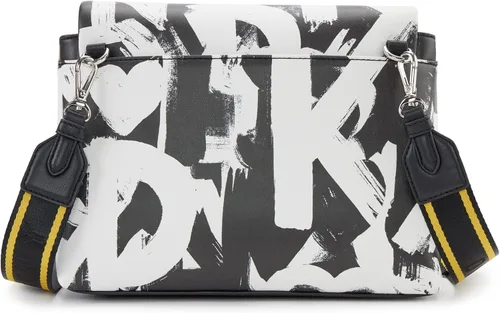 Vista 3 de DKNY Bandolera Pandora, blanconegro