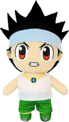 Vista 6 de Great Eastern Entertainment Hunter X Hunter - Gon Freecss Change Face Plush de 8 pulgadas de alto