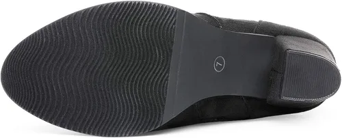 Vista 7 de DREAM PAIRS - Botas de tacón medio y alto hasta la rodilla para mujer
