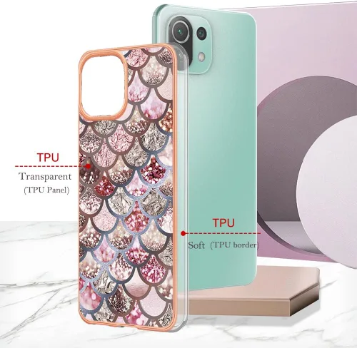 Vista 1038 de Funda compatible con Nothing Phone 1, compatible con Nothing Phone One A063 para teléfono móvil TPU funda FLP