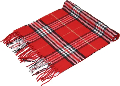 Vista 77 de Bufanda de invierno Achillea suave y cálida, de tartán, a cuadros, de cachemira, unisex