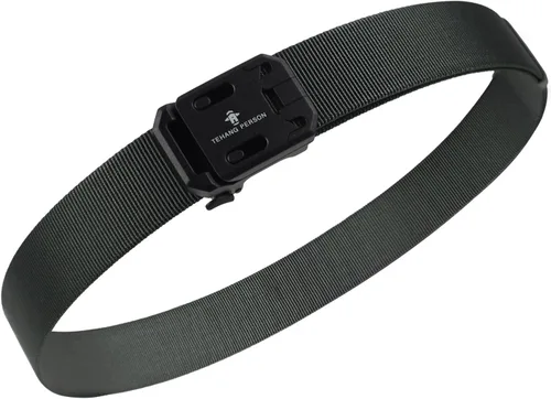 Vista 11 de Cinturón táctico con hebilla magnética, hebilla automática, nailon, ocio al aire libre para hombres, liberación rápida de un segundo
