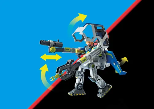 Vista 7 de PLAYMOBIL Galaxy Police Robot 70021 Galaxy Police Adventure Playset