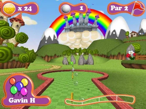 Vista 2 de Gummy Bears Mini Golf - Nintendo Wii