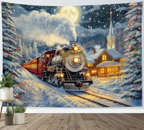 Vista 22 de HVEST Tapiz de mariposa para decoración de habitación, mariposas azules de fantasía en cielo estrellado, tapiz para colgar en la pared, tapiz negro