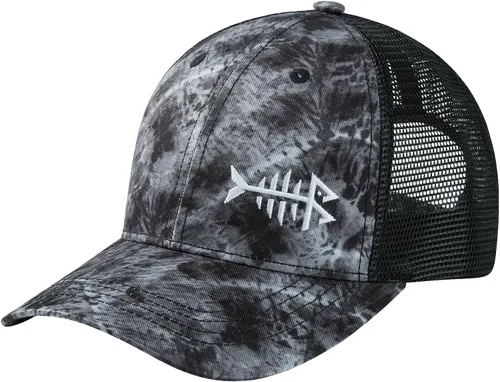 Vista 27 de BASSDASH Altimate Gorro de Pesca con Espalda de Malla para Hombres y Mujeres Gorra de Béisbol Camionero Ajustable