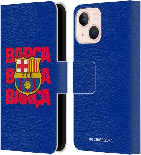 Vista 102 de Head Case Designs Funda de piel con licencia oficial del FC Barcelona Barca Crest Graphics para iPhone 11