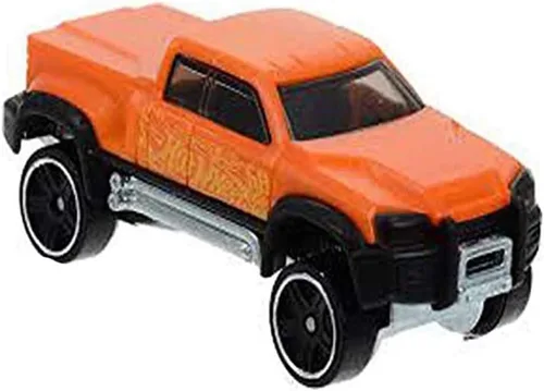 Vista 2 de Hot Wheels Cambiadores de color Mega Duty ~ CFM51- Color naranja a amarillo