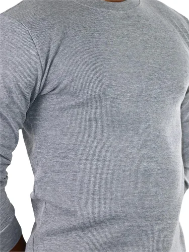 Vista 7 de ToBeInStyle - Camiseta térmica de manga larga, pesada o de peso medio, para hombre