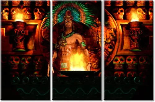 Vista 34 de TUMOVO Lienzo decorativo para pared, pósteres de escena de fantasía del universo Antara, planeta alienígena, ilustraciones de pared para paredes