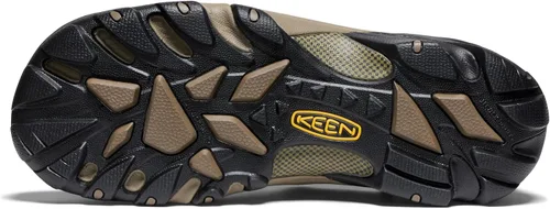 Vista 4 de KEEN Utility - Zapato de acero con puntera de Lansing, de altura baja para hombre negro (Bison/Black)