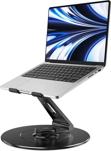 Vista 10 de LOXP Soporte ajustable para computadora portátil para escritorio, soporte