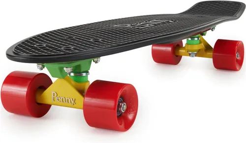 Vista 2 de Penny Australia, 27 pulgadas Rasta Penny Board, el monopatín plástico original