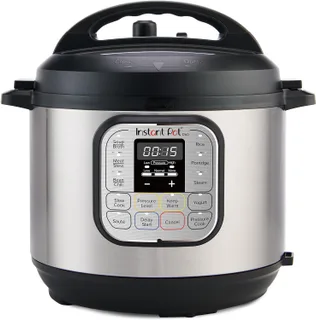 Instant Pot IP-DUO60, 6cuartos/1000W - Olla a presión multifunción 7 en 1, Acero inoxidable y negro